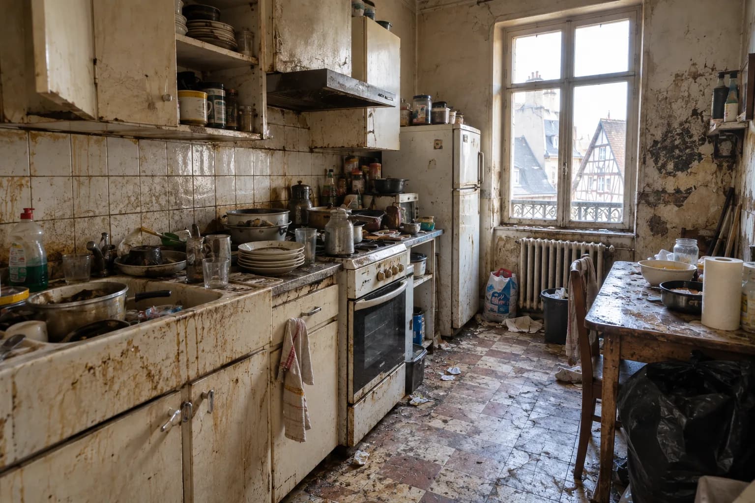 nettoyage de logement insalubre à Azy